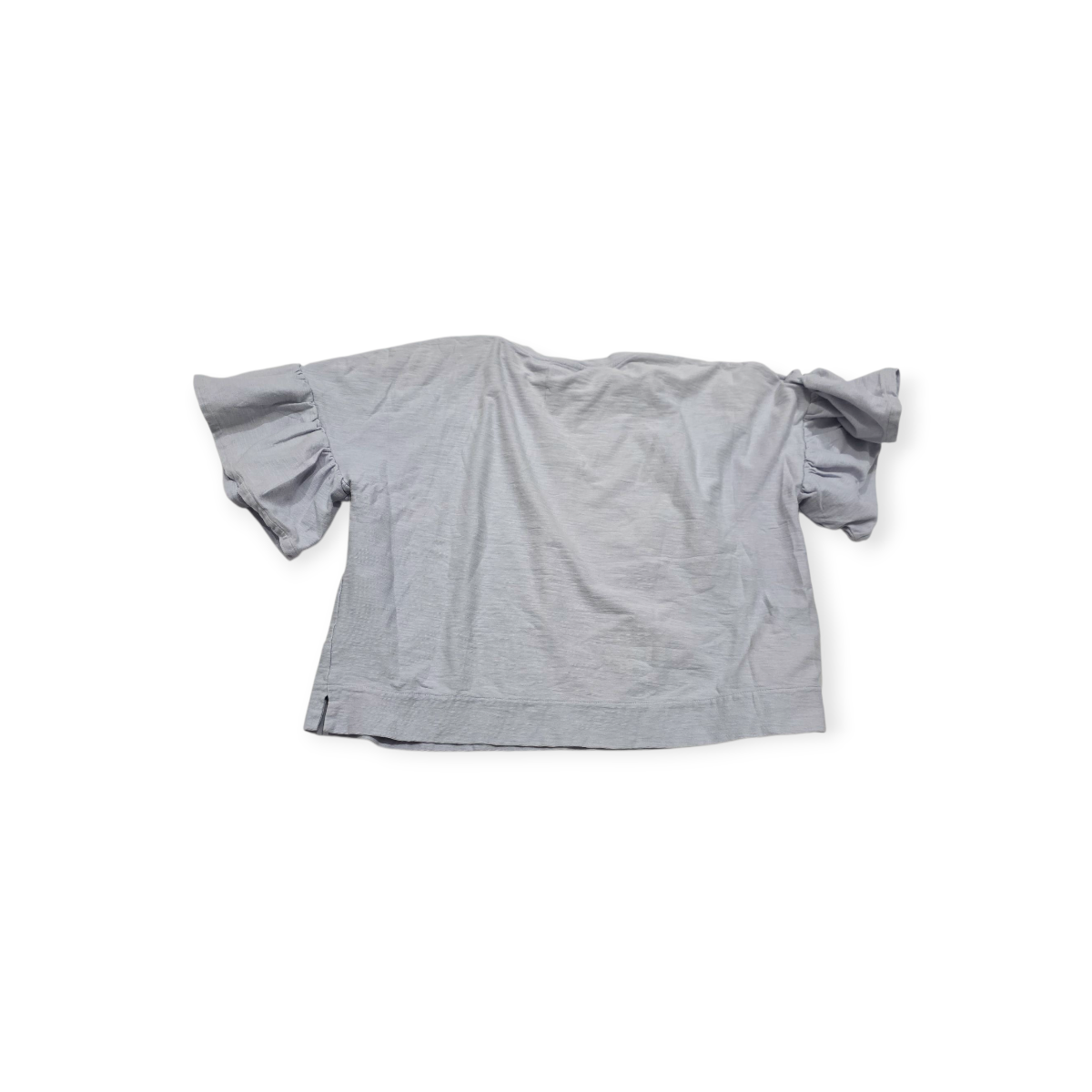 Blusa Vineyard Vines Xchico Xs Gris Manga Amplia