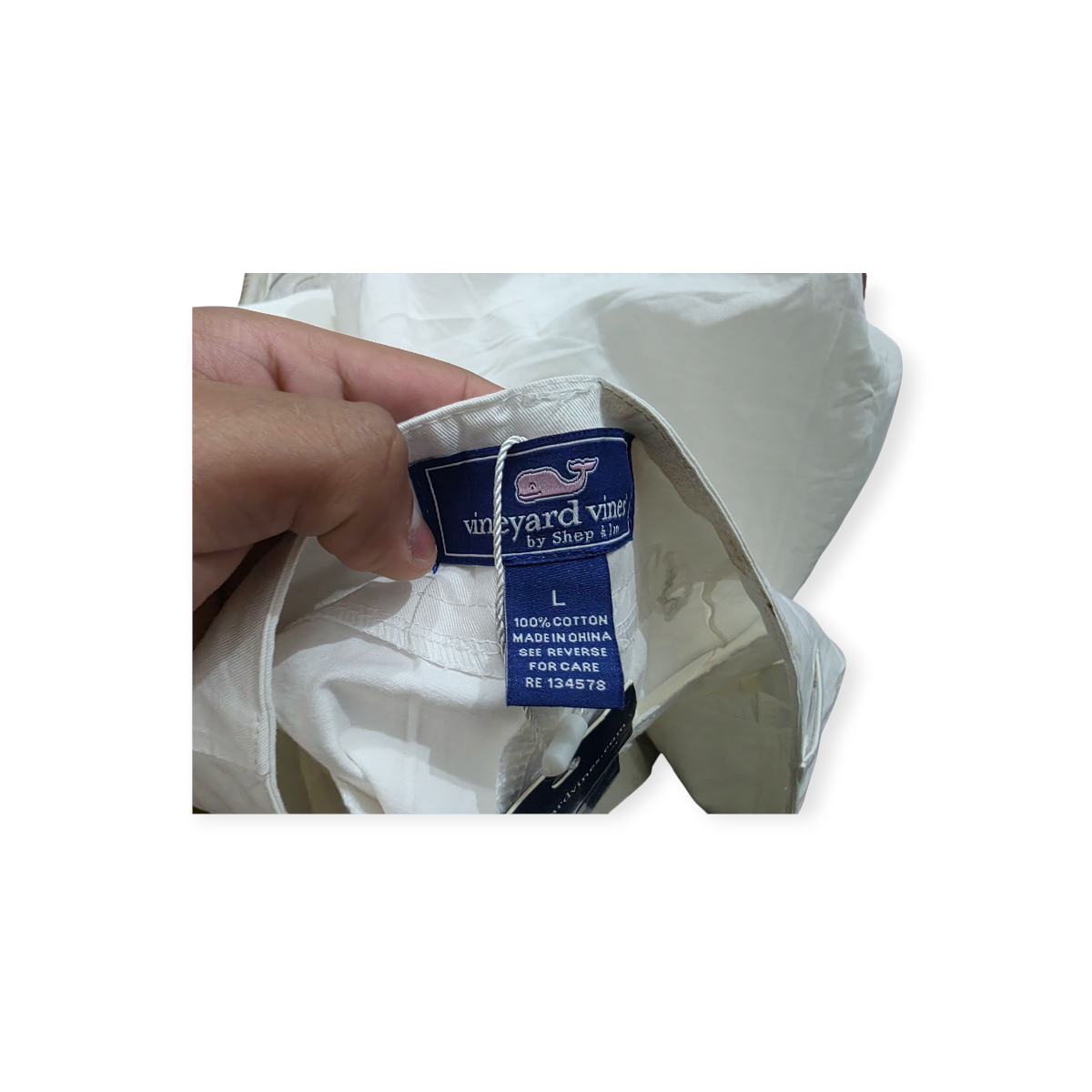 Short Vineyard Vines De Mujer Grande L Color Blanco