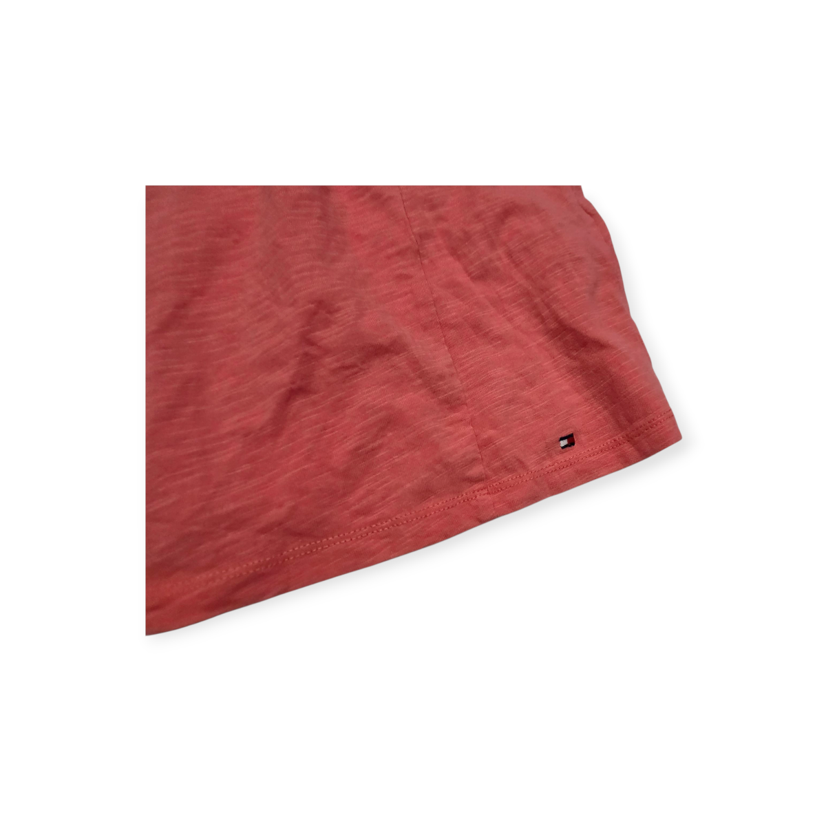 Blusa Tommy Hilfiger Xgrande Xl Coral Sin Mangas