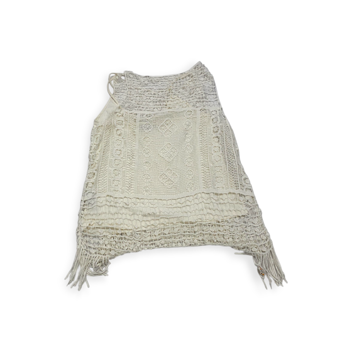 Blusa Ralph Lauren Grande L Sin Mangas De Encaje