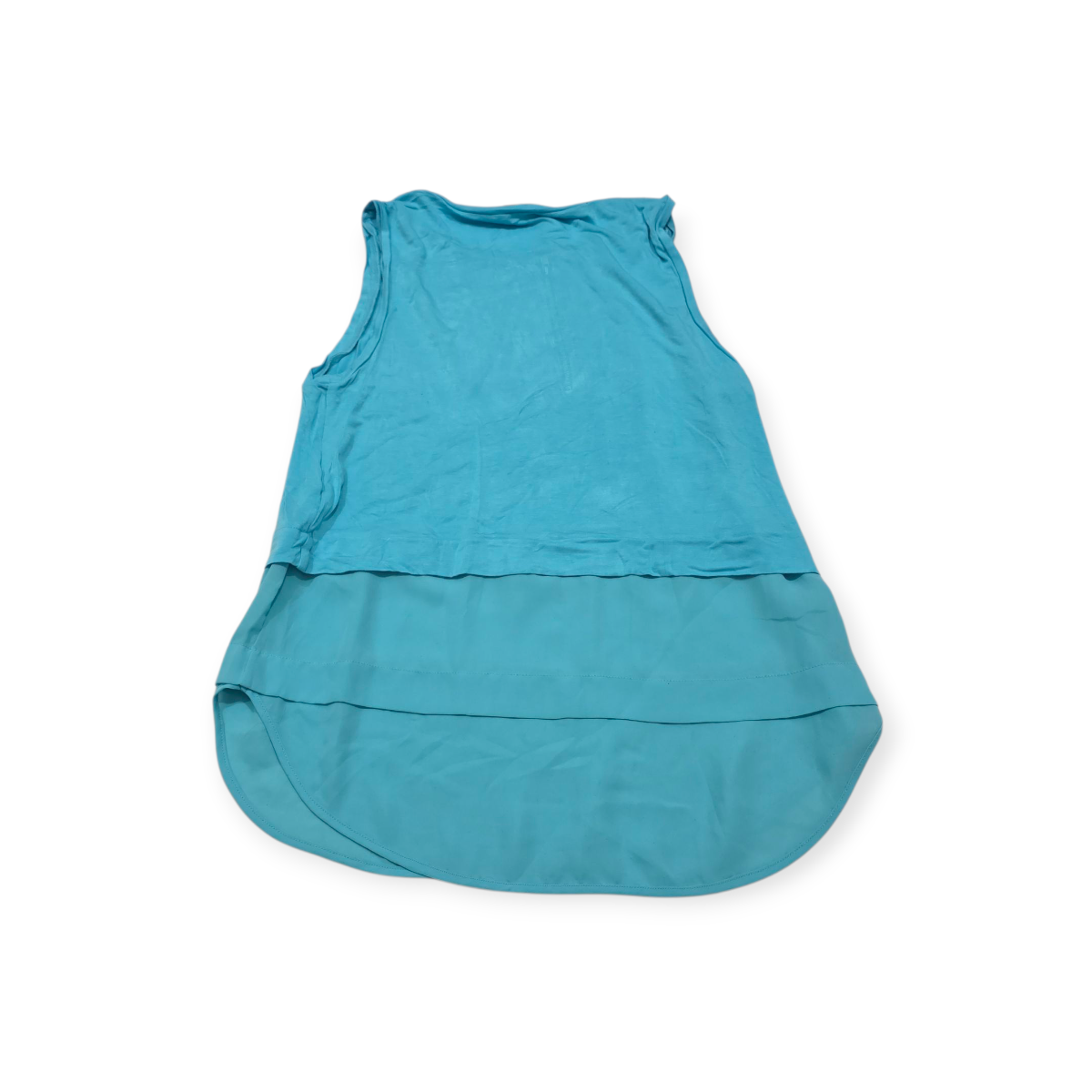 Blusa Michael Kors Mediana M Azul Celeste Sin Mangas