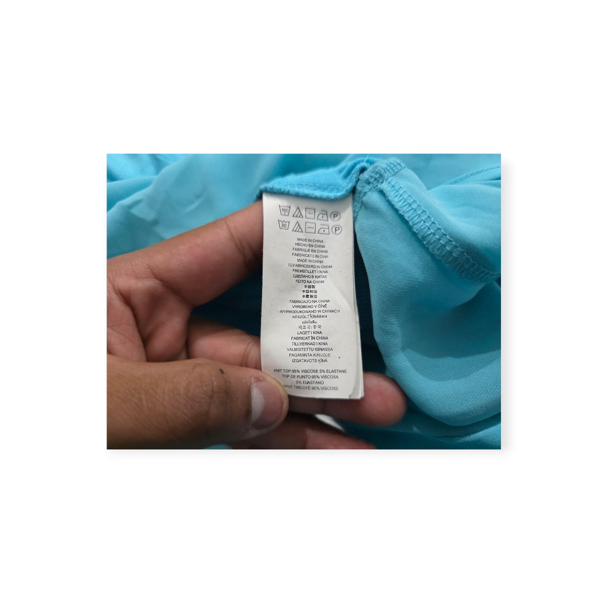 Blusa Michael Kors Mediana M Azul Celeste Sin Mangas