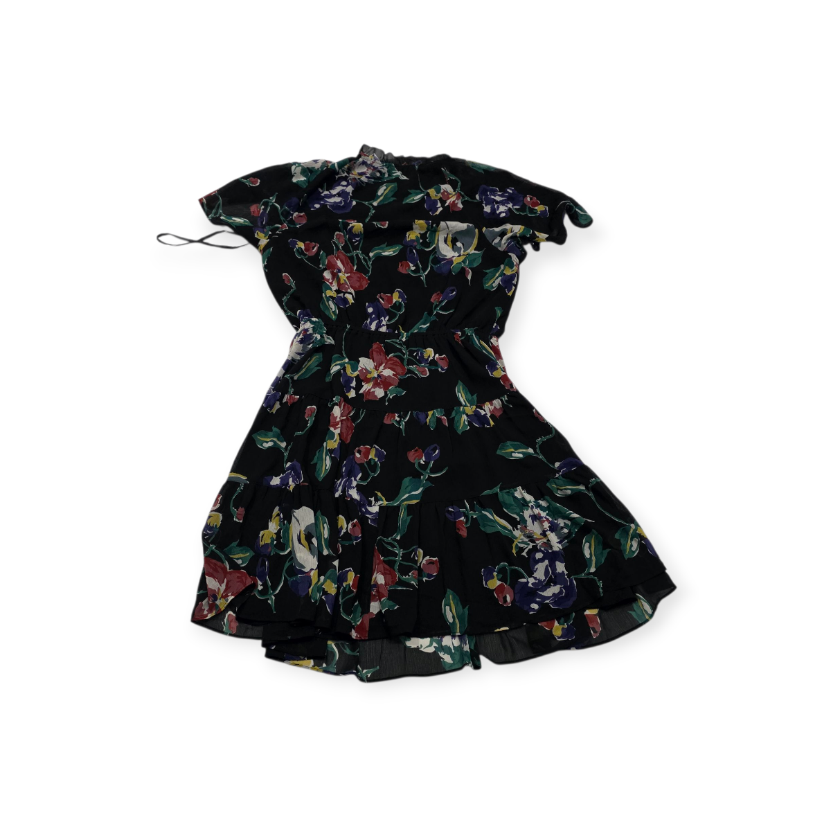 Vestido Ralph Lauren Talla 10 Negrita Floreado