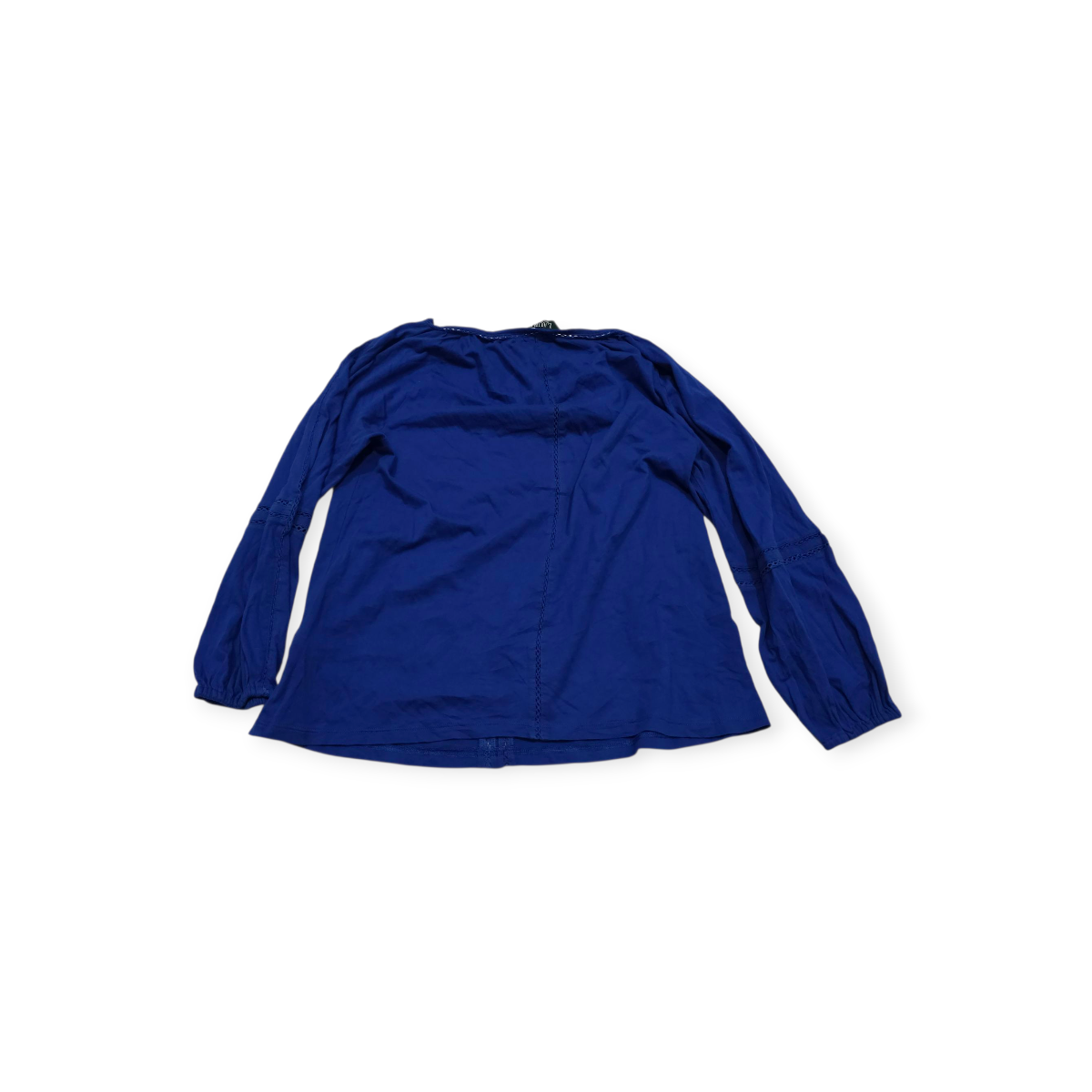 Blusa Ralph Lauren Talla Chica Petite Azul De Mujer