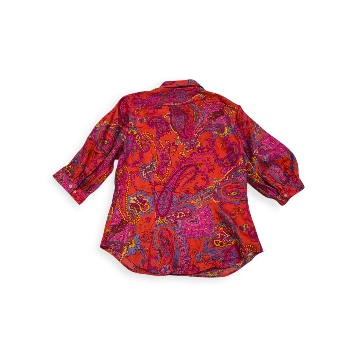 Blusa Ralph Lauren Con Figuras Chico S Color Coral