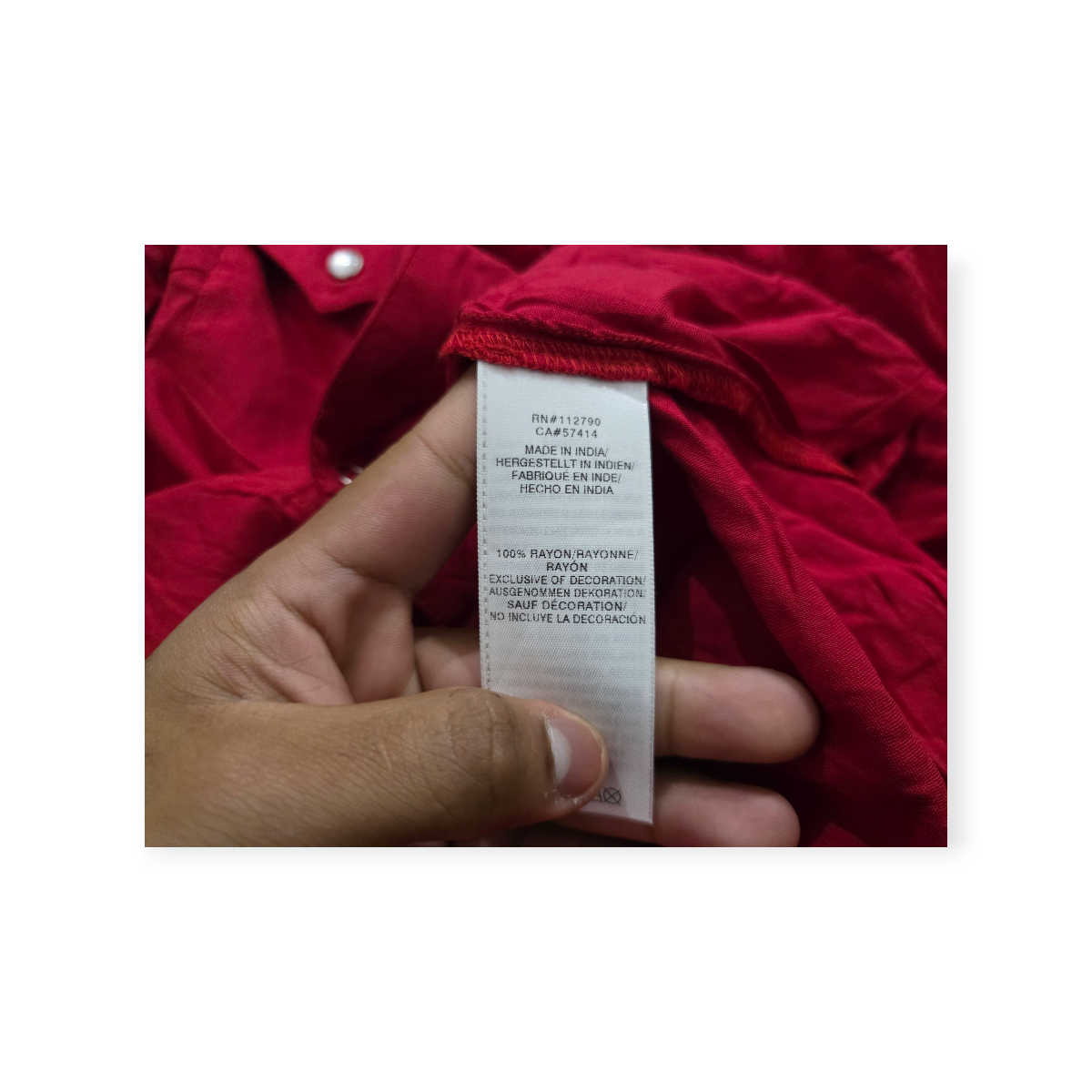 Camisa True Religion Grande L Color Rojo De Mujer