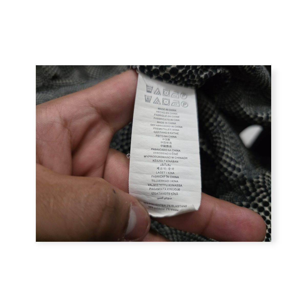 Blusa Michael Kors Grande L Gris Manga 3/4