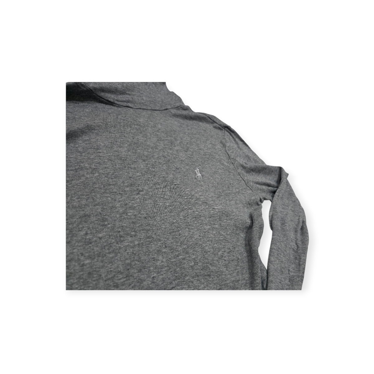 Playera Ralph Lauren Grande L Turtle Neck Color Gris