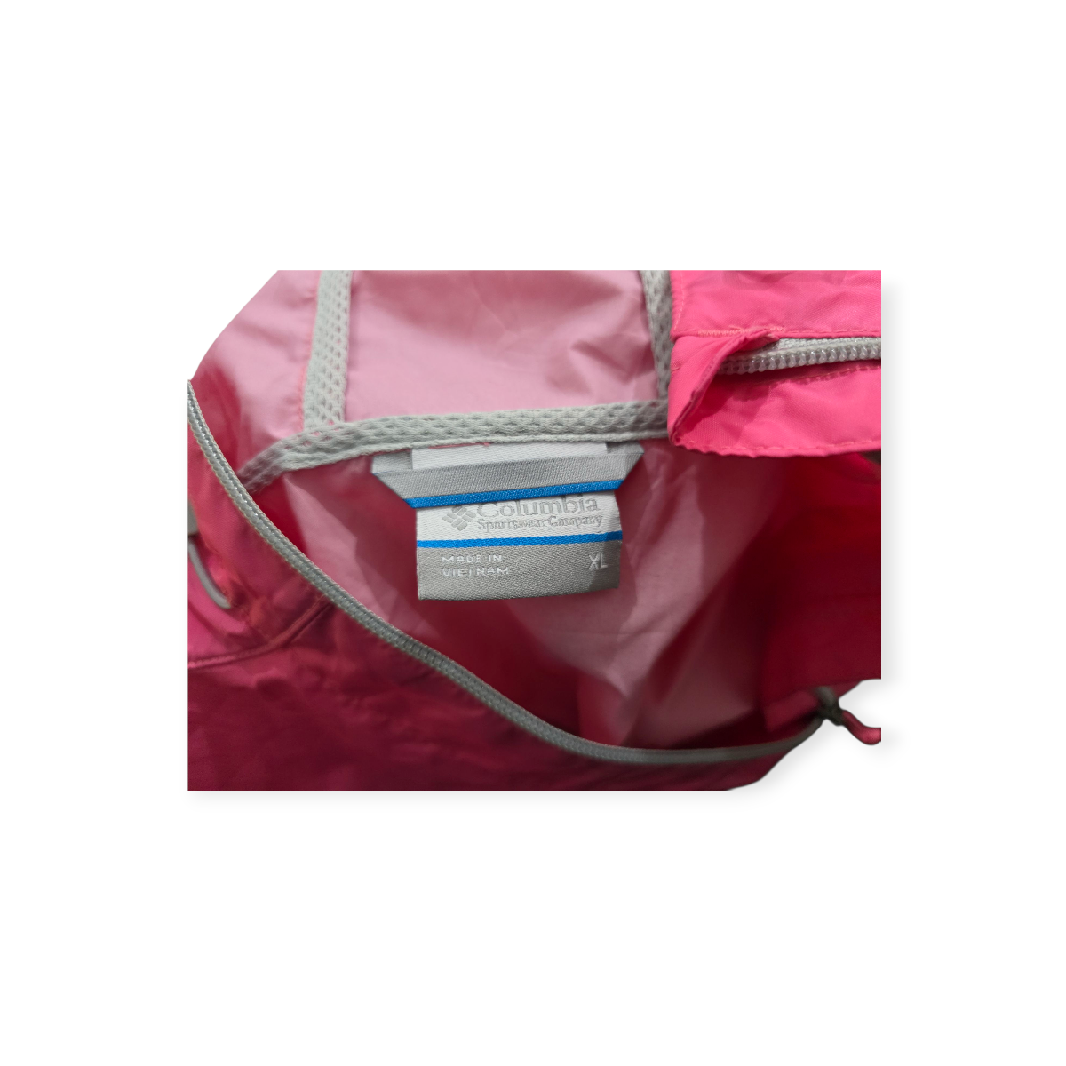 Impermeable Columbia Xgrande Xl Color Rosa De Mujer