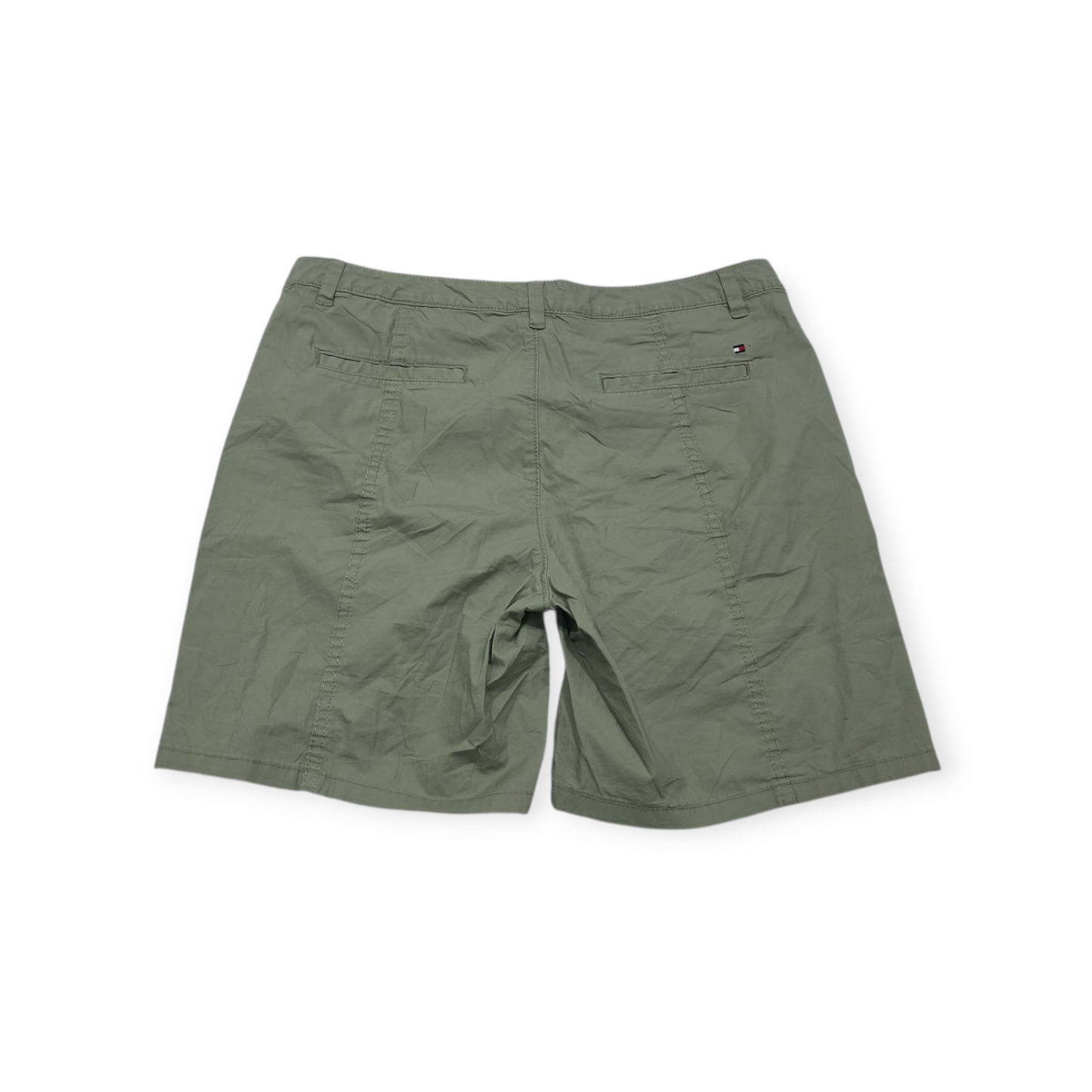 Bermuda Tommy Hilfiger Talla 6 Color Verde De Mujer
