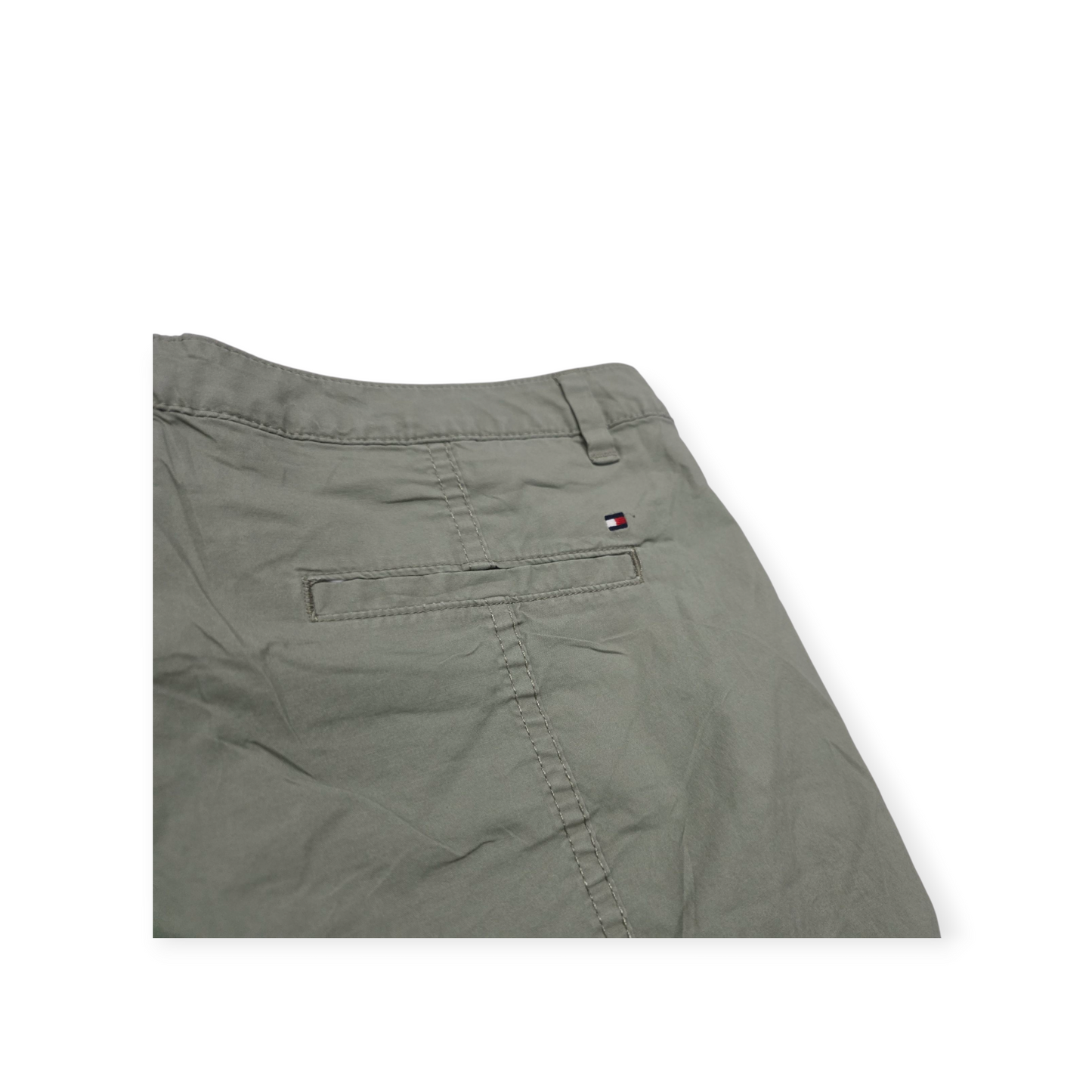 Bermuda Tommy Hilfiger Talla 6 Color Verde De Mujer