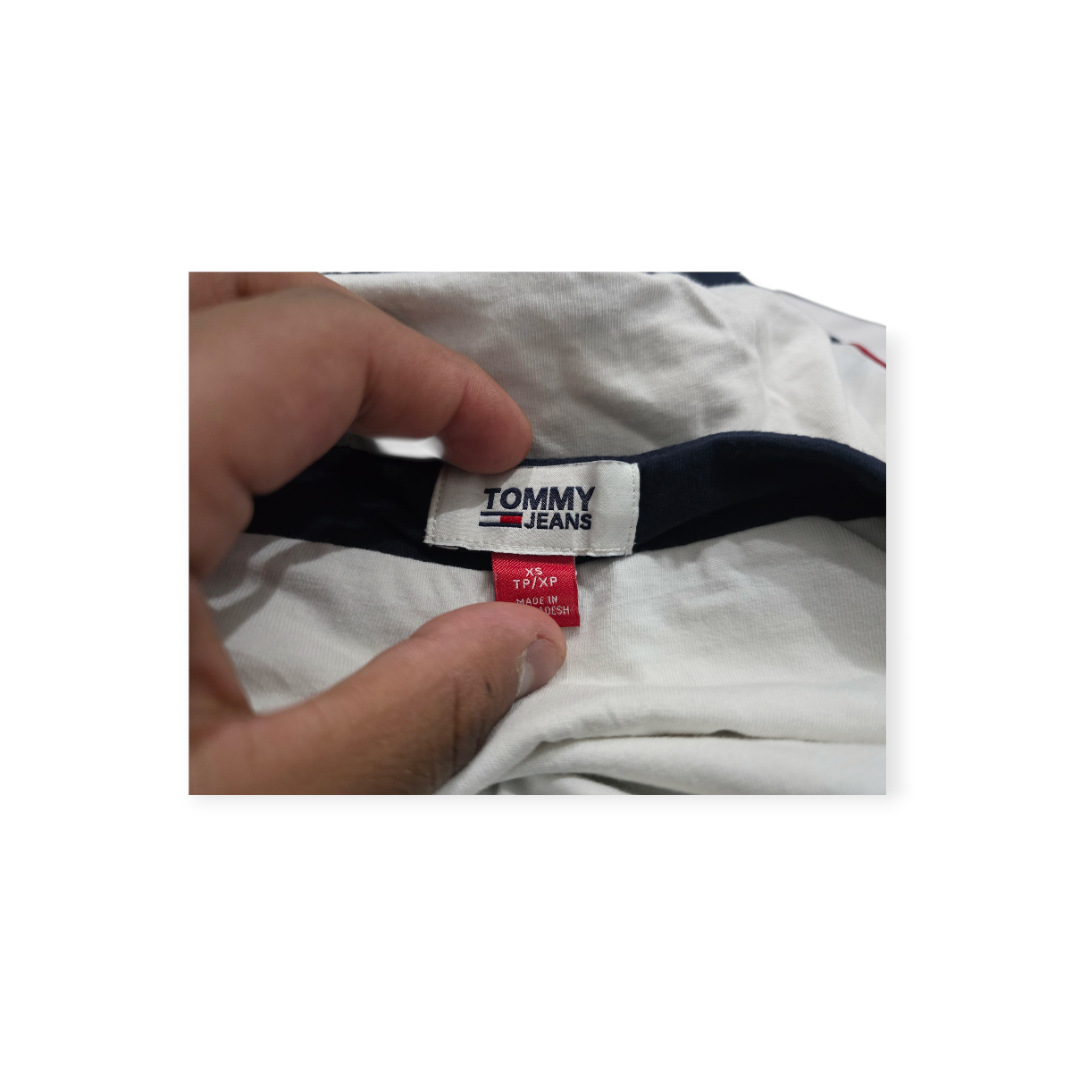 Top Tommy Hilfiger De Mujer Xchico Xs Blanco Blanco Xs
