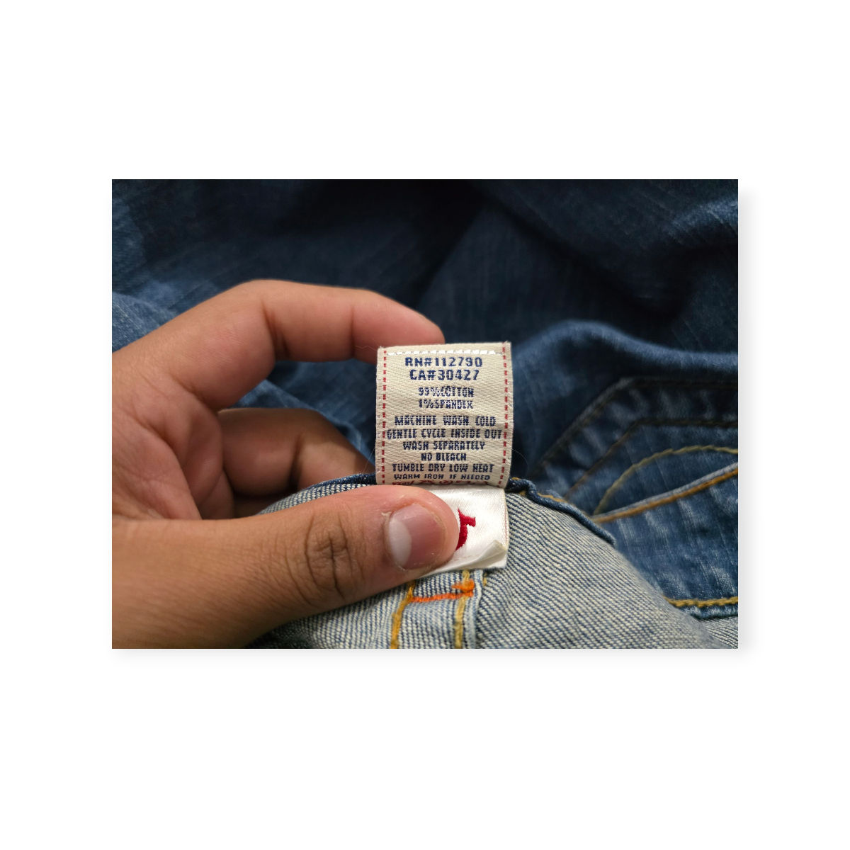Pantalon True Religion 26 Section Joey D Mujer Mezclilla