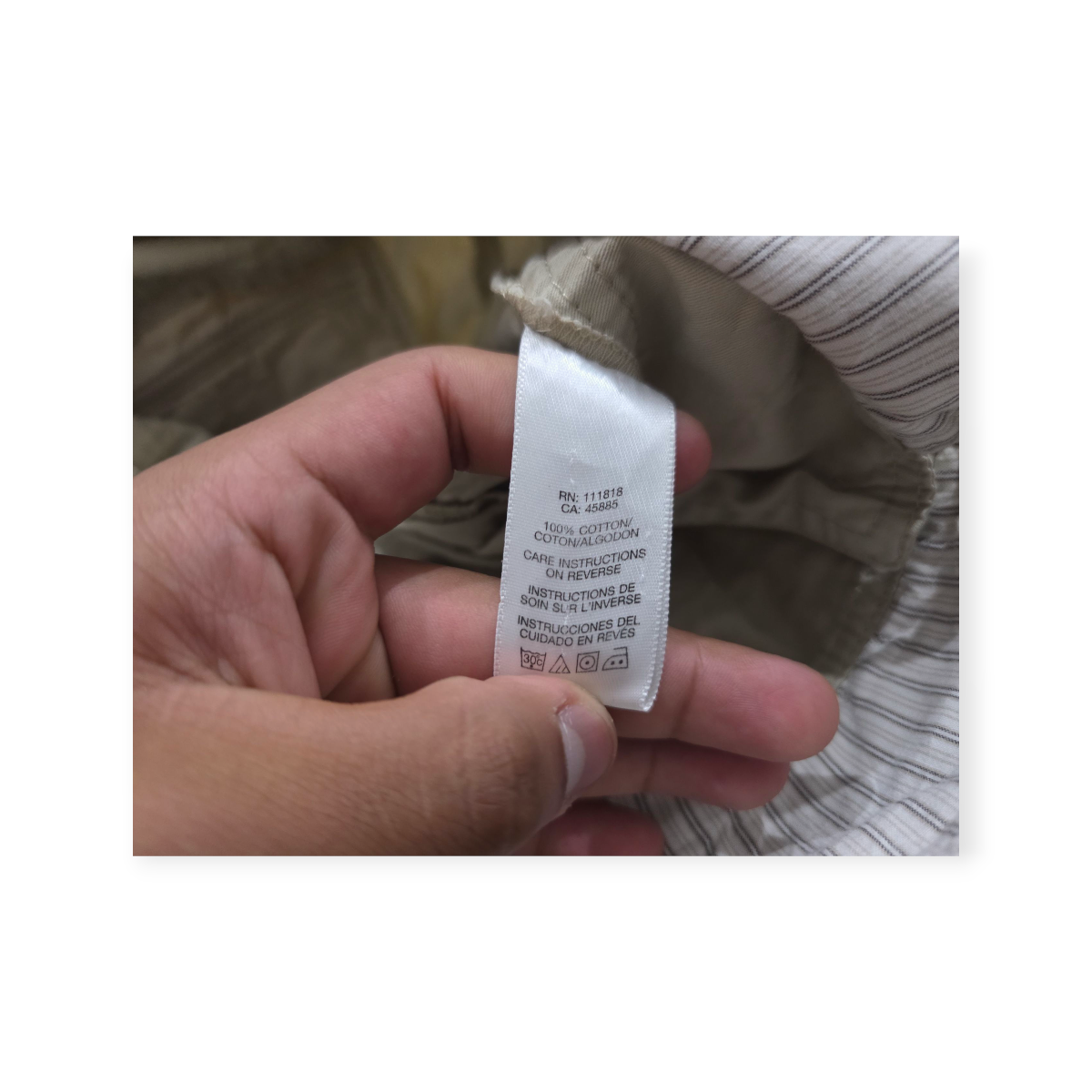 Pantalon Michael Kors Talla 4 Cafe Claro