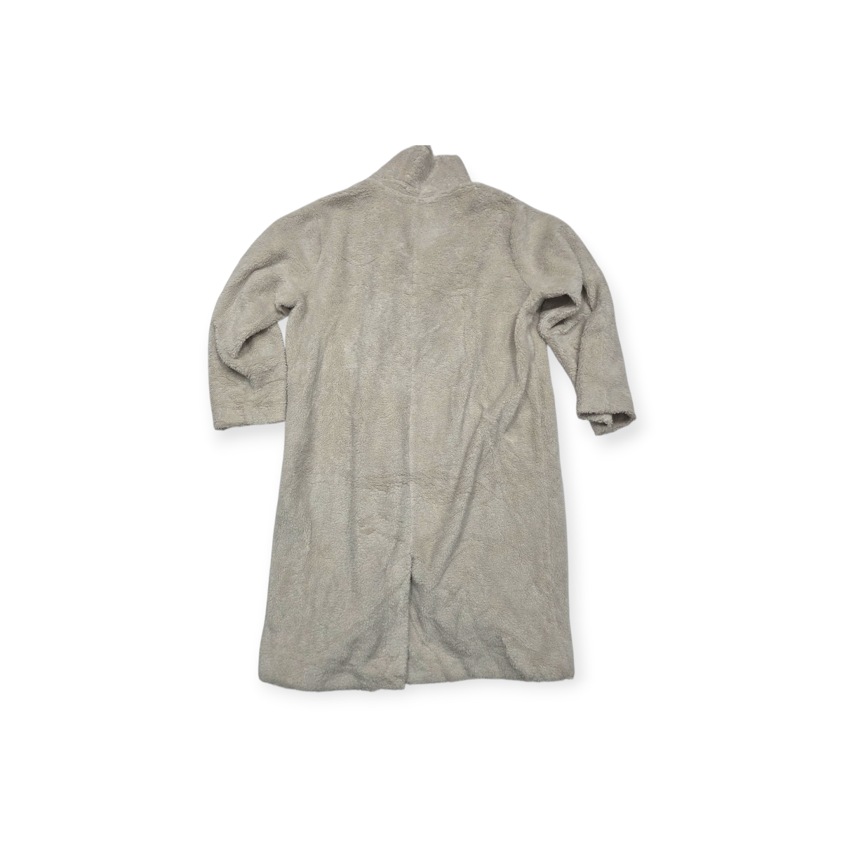 Abrigo Lululemon Restfeel Fleece Wrap Talla 10 Gris Suave