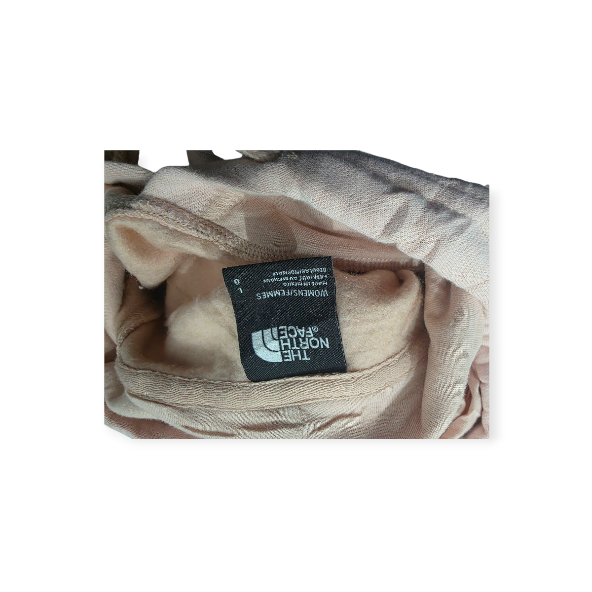 Sudadera The North Face Grande L Color Rosa Claro De Mujer