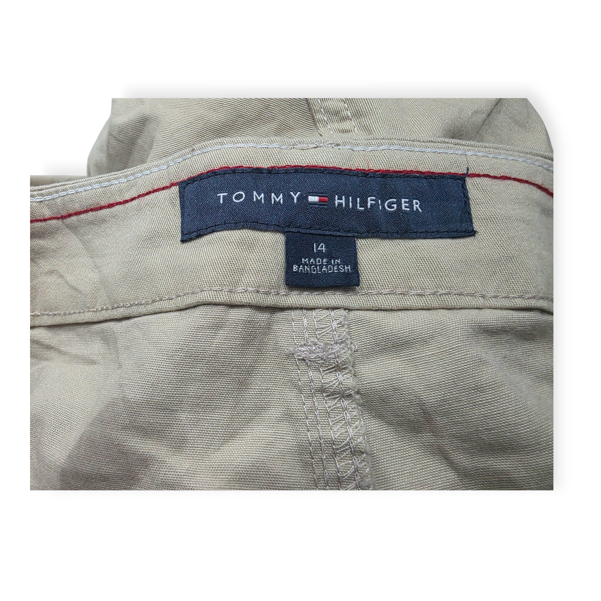 Pantalon Tommy Hilfiger Cafe De Mujer Talla 14