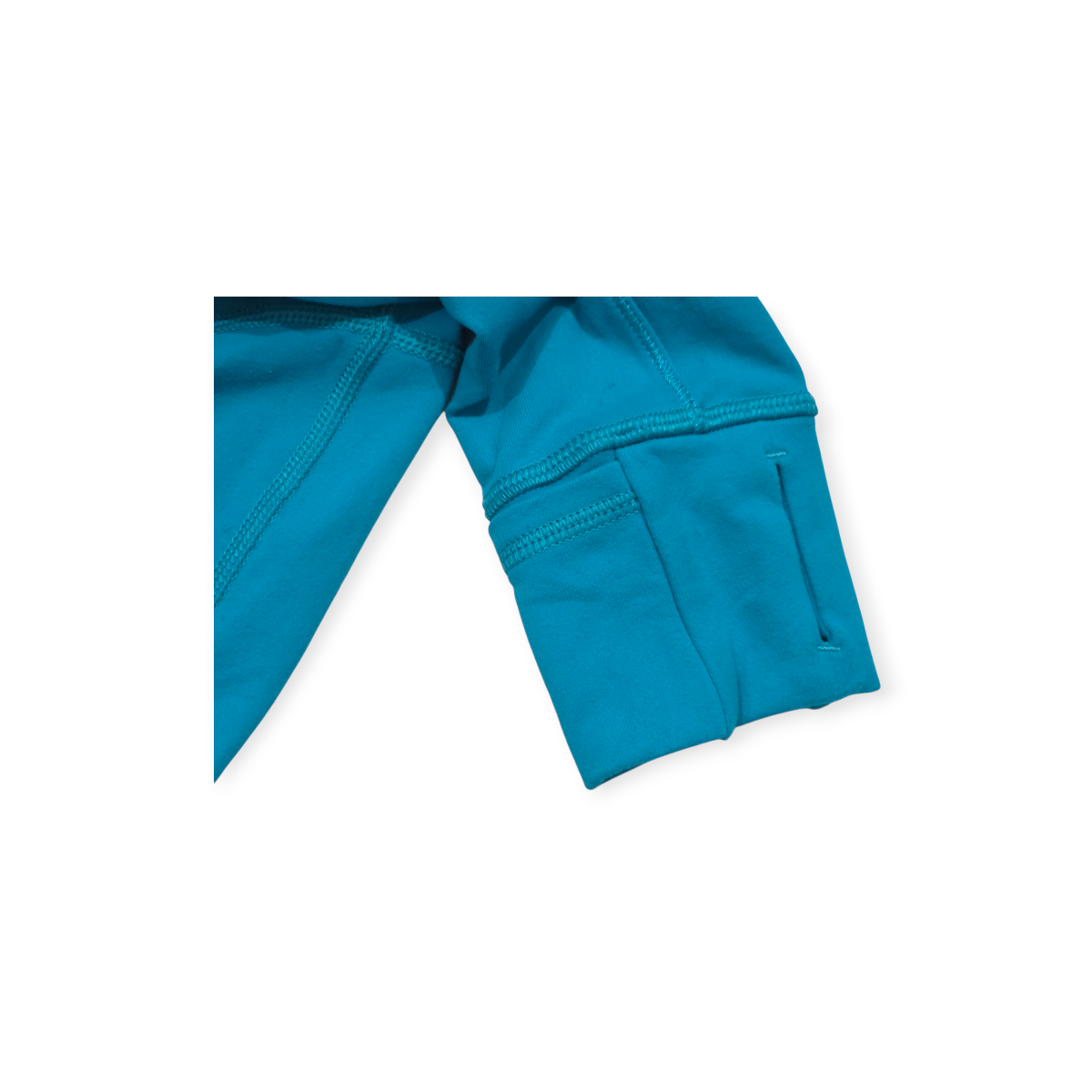 Chamarra Ligera Lululemon Azul Con Rosa Talla 4