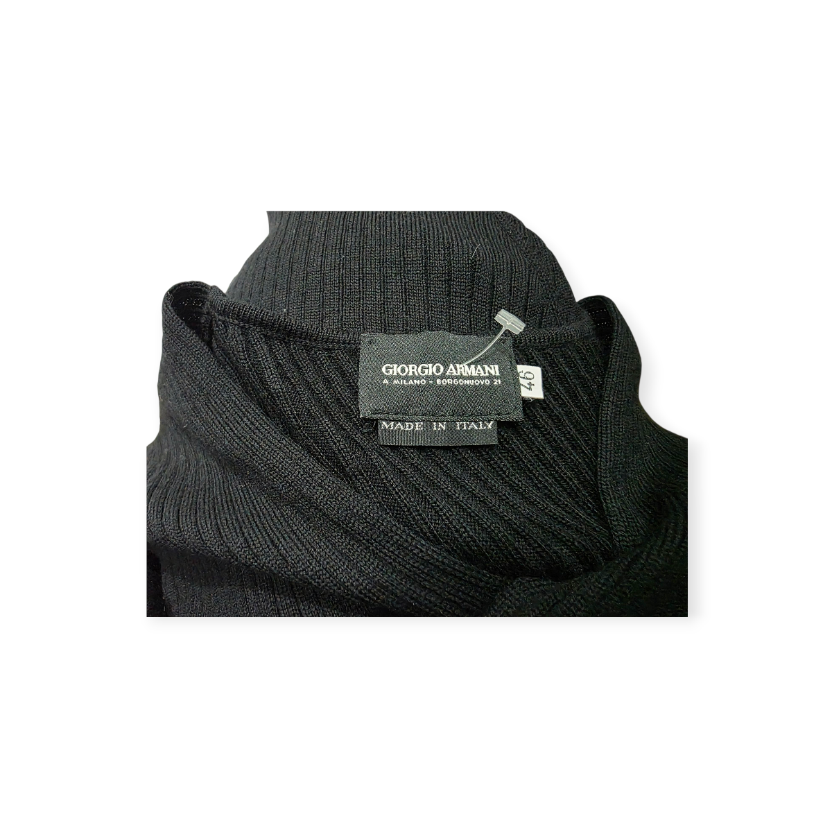 Blusa Giorgio Armani Color Negro De Mujer Talla 46
