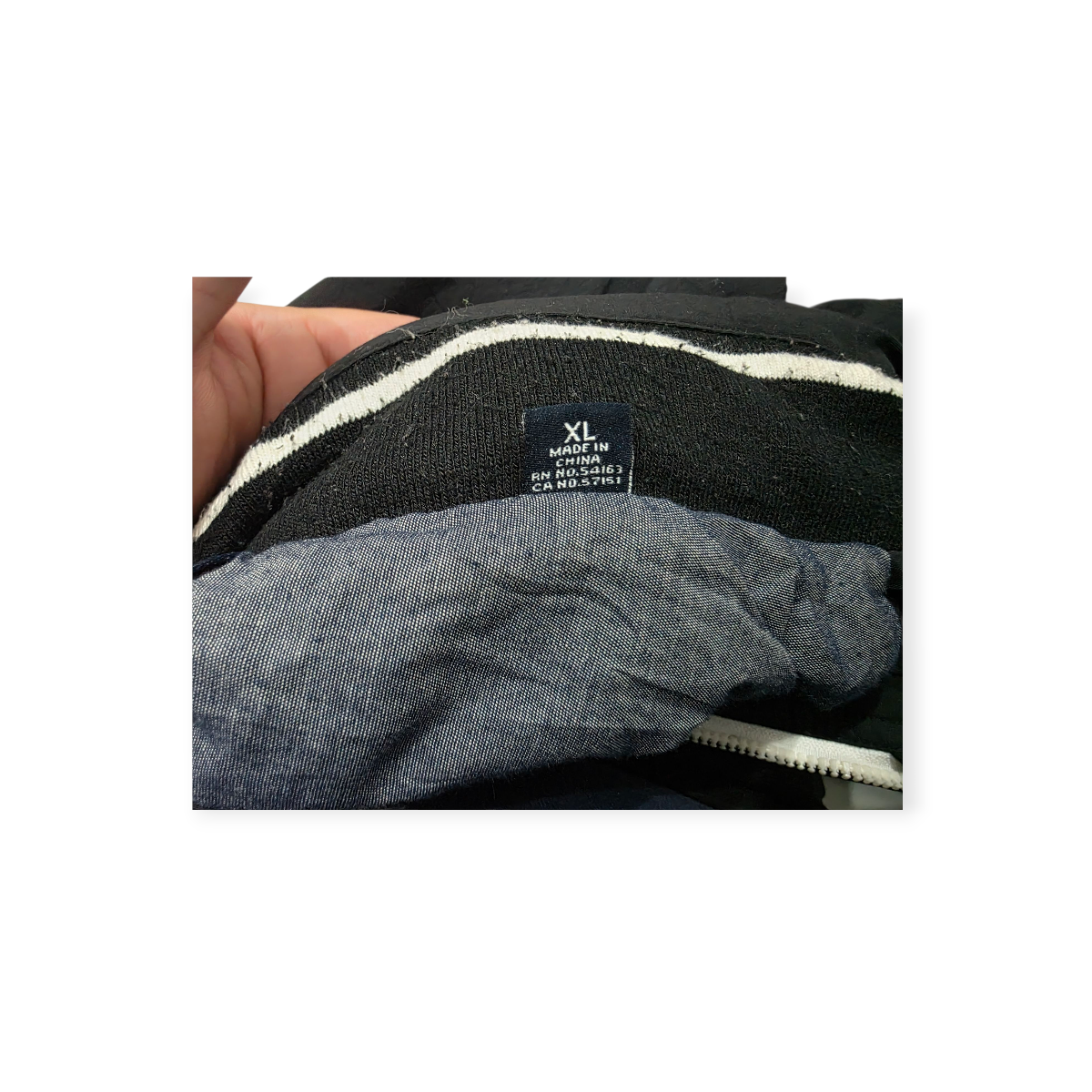 Chamarra Tommy Hilfiger Negra De Mujer Talla Extra Grande