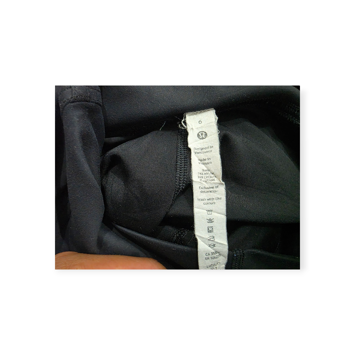 Lululemon Talla 6 Wunder Train Highrise Tight