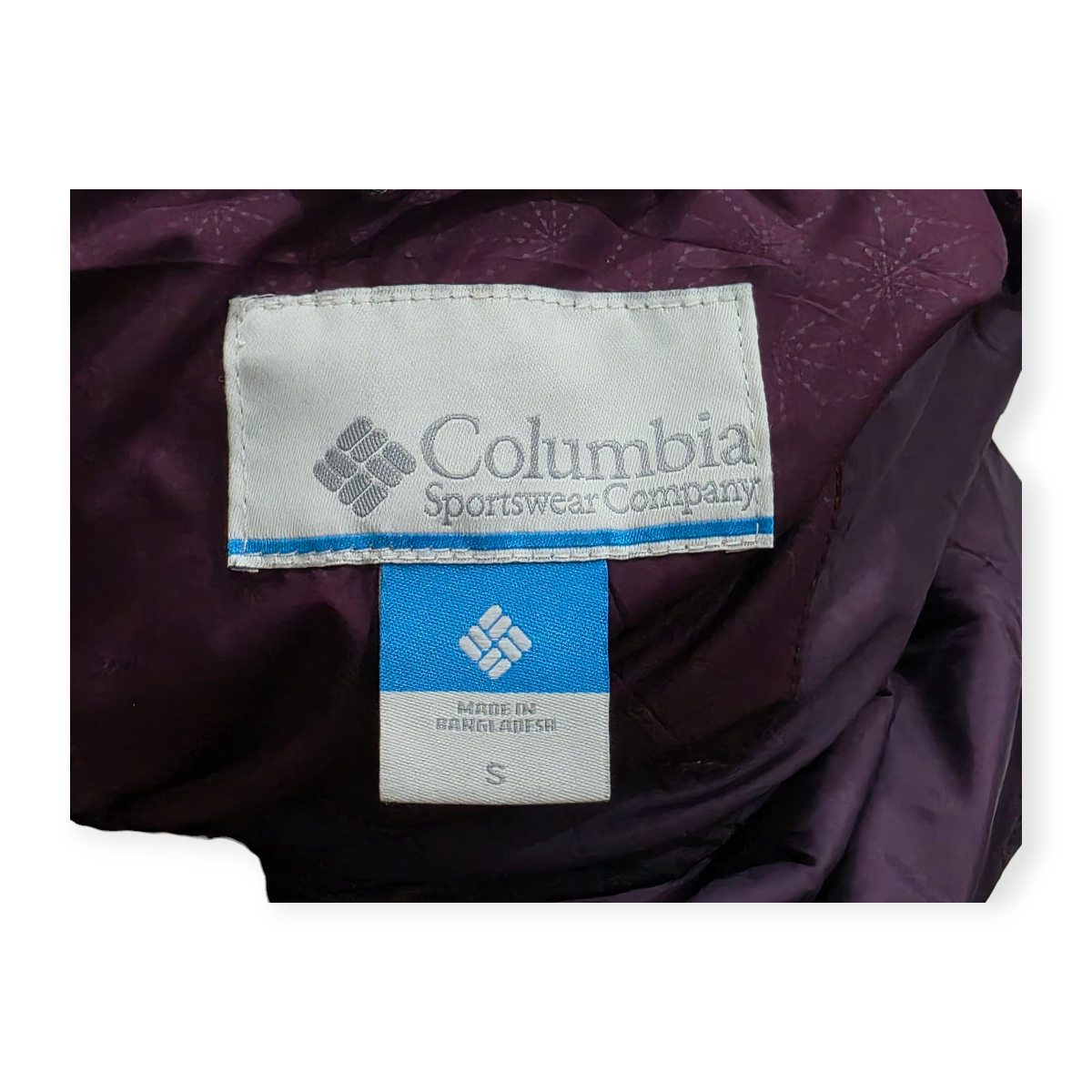 Chamarra Columbia Violeta De Mujer Talla Chica