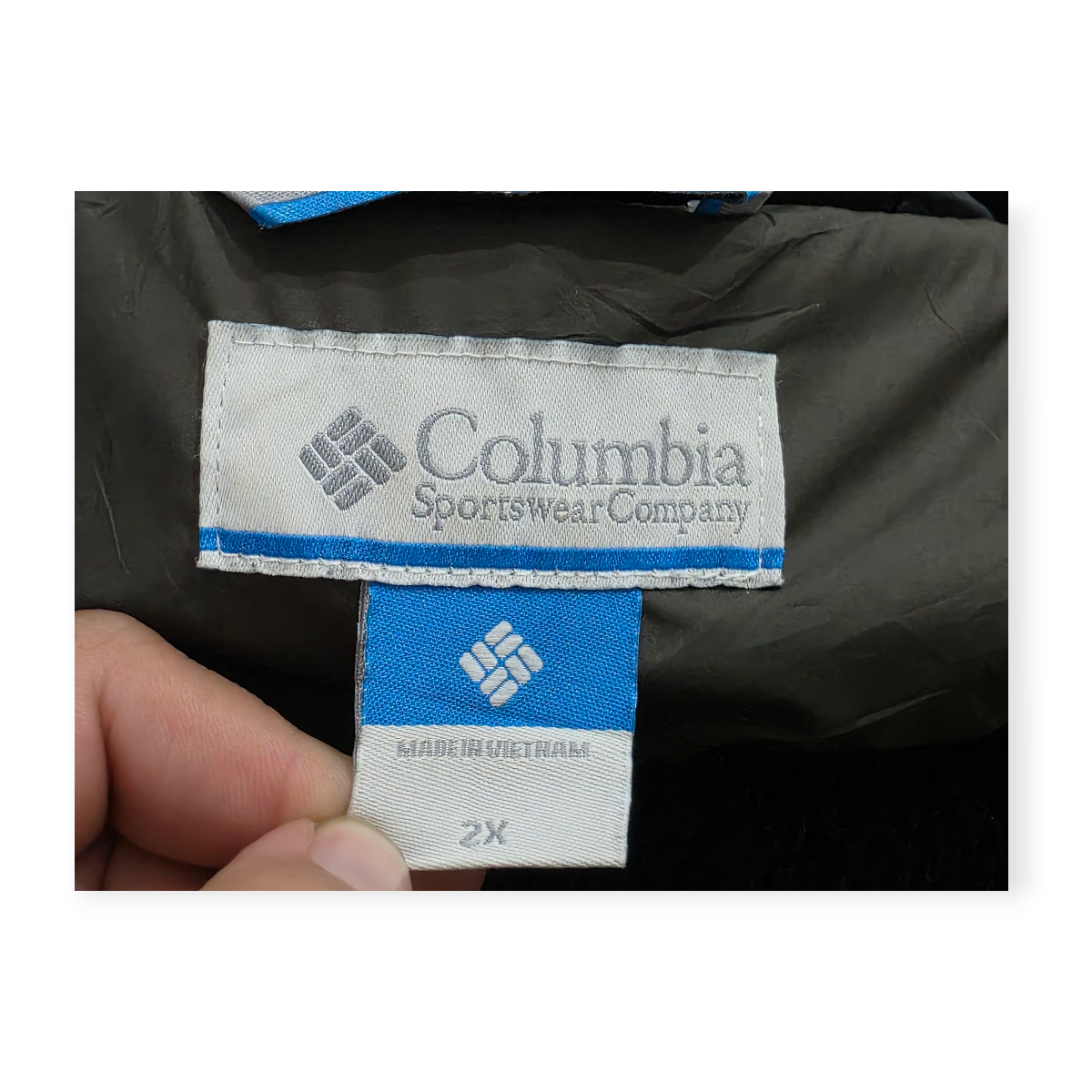 Chamarra Columbia Forro Térmico Gorro Desmontable 2x Cafe