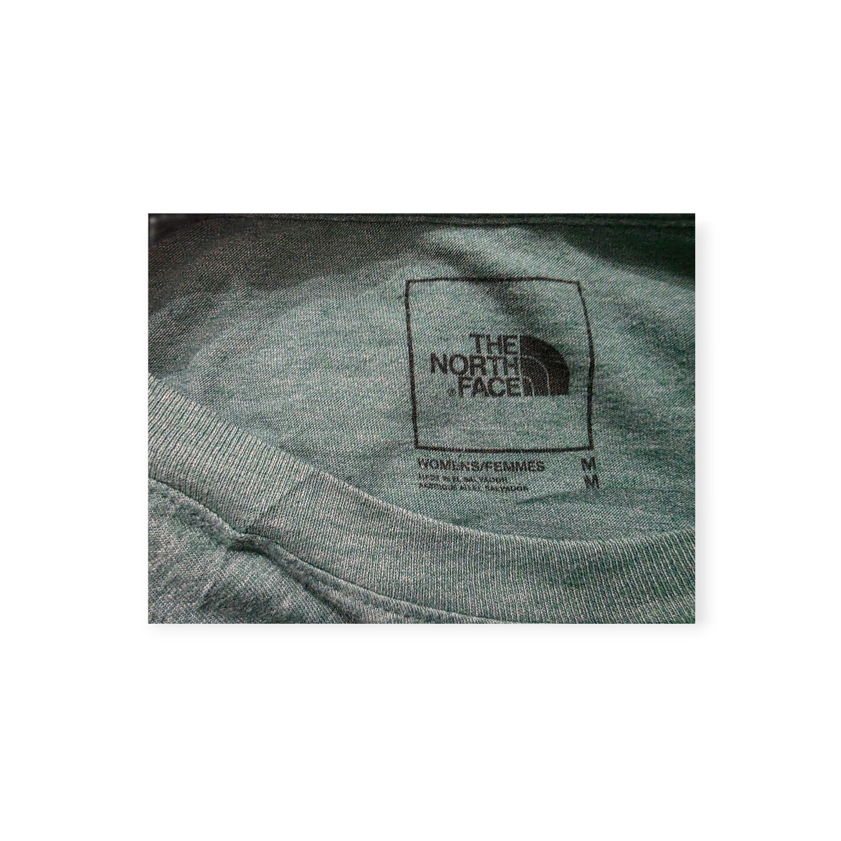 Playera The North Face Mediana M Verde Manga Corta De Mujer