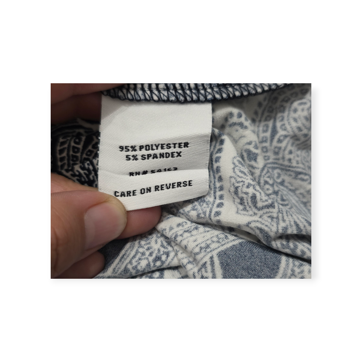 Blusa Azul/blanco Tommy Hilfiger Grande L Sin Mangas