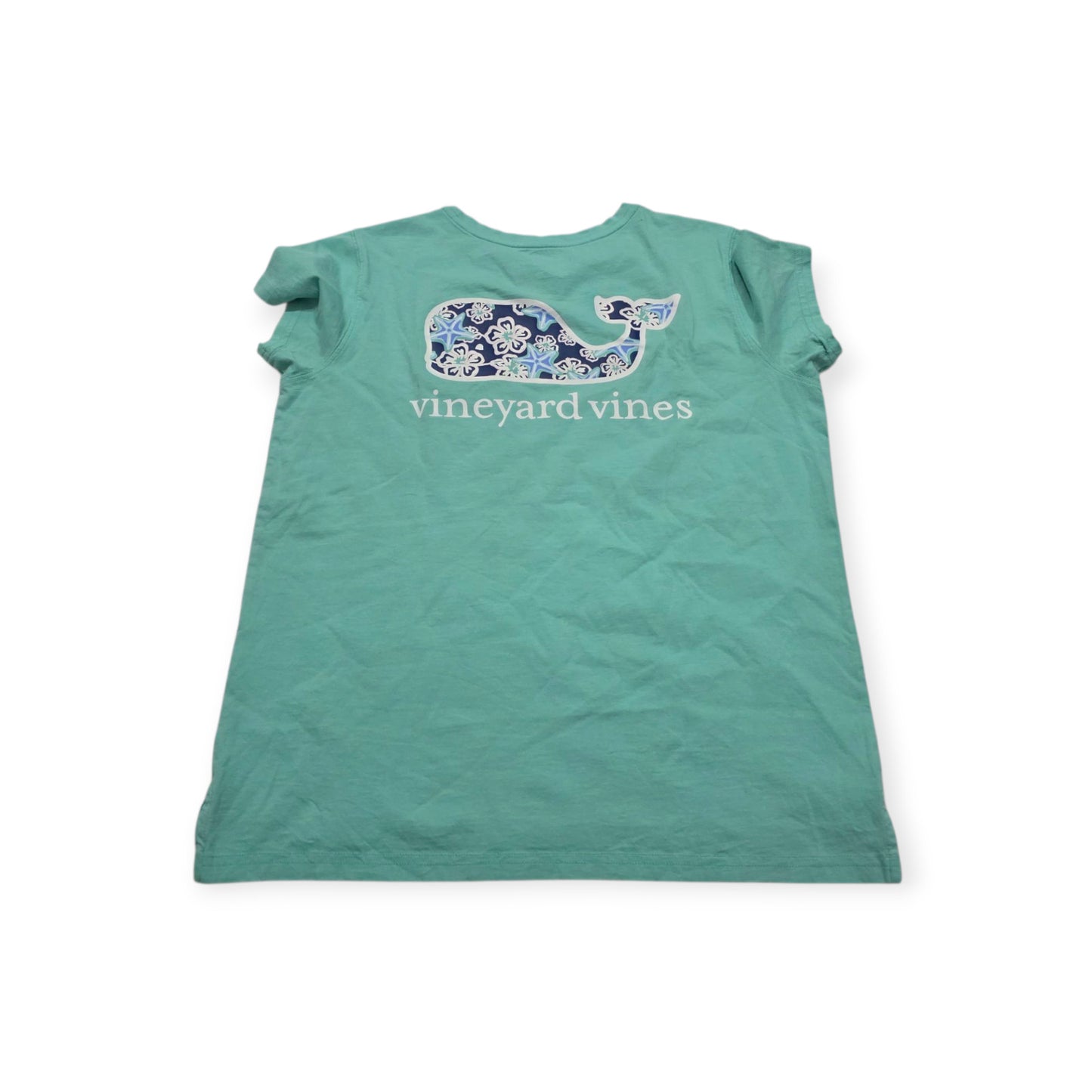 Playera Vineyard Vines Xchico Xs Menta Manga Corta De Mujer