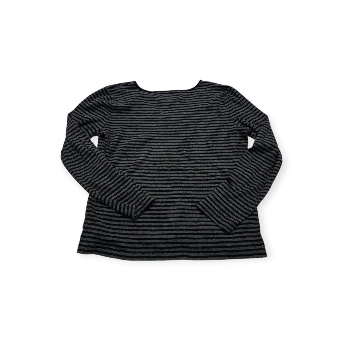 Playera Ralph Lauren Xgrande Xl Gris Oscuro Con Lineas