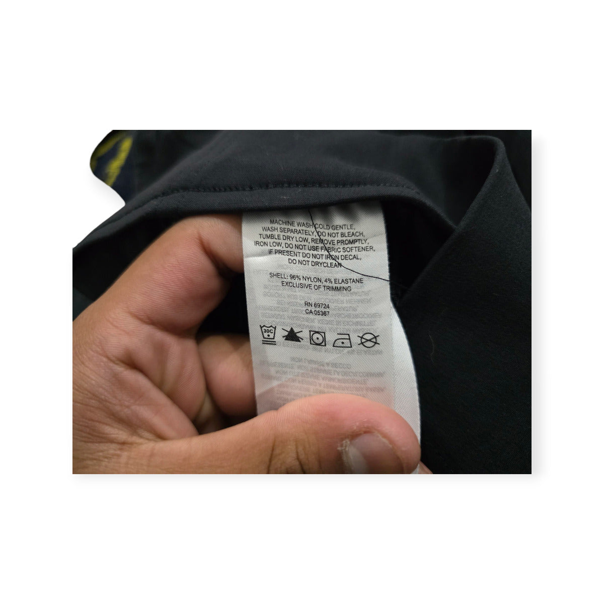Pantalon Columbia Advaced Repellency Negro Extra Chica