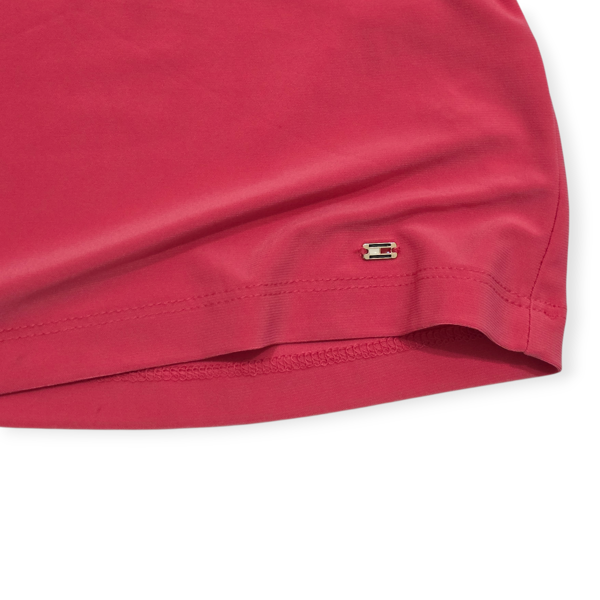 Blusa Tommy Hilfiger De Mujer Mediana Rosa Oscuro Sin Mangas