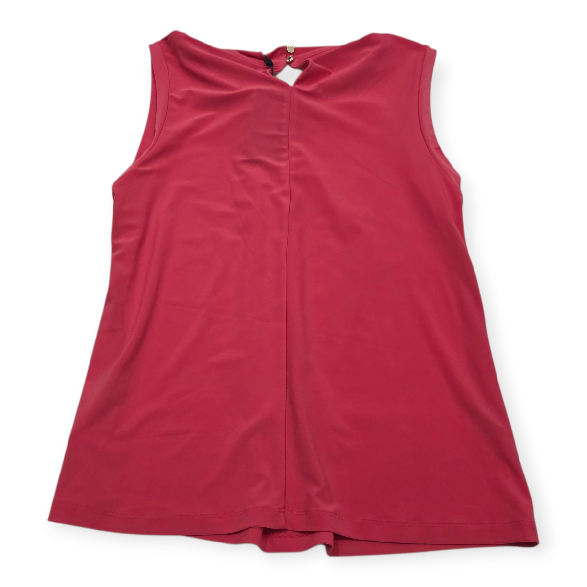 Blusa Tommy Hilfiger De Mujer Mediana Rosa Oscuro Sin Mangas