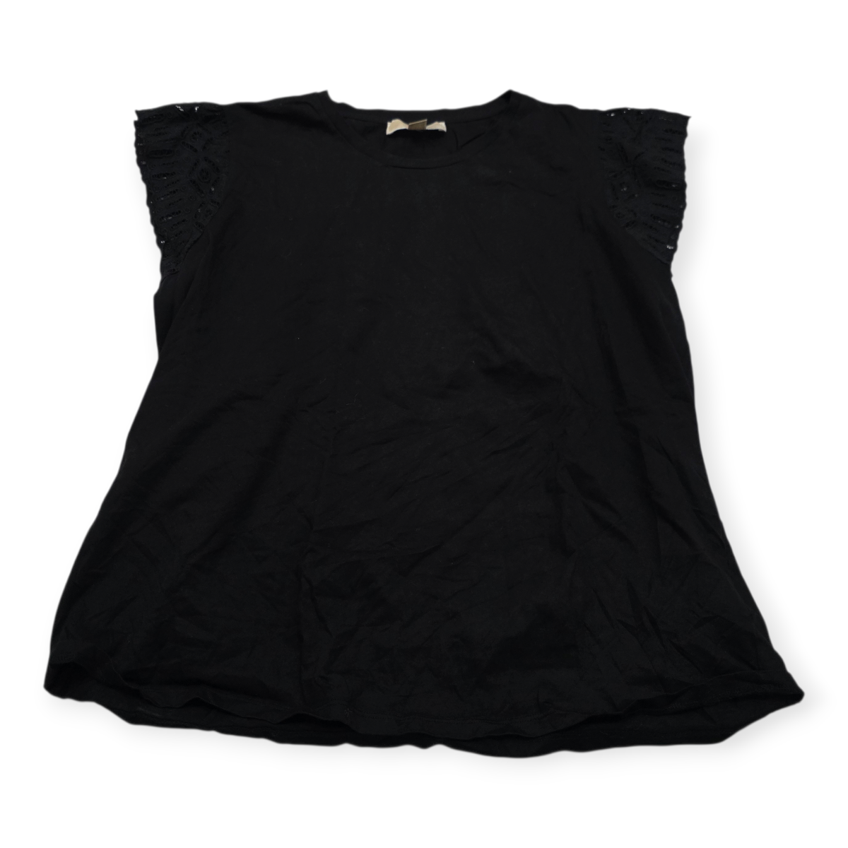 Blusa Michael Kors Xl Negro De Mujer Con Manga Corta Amplia