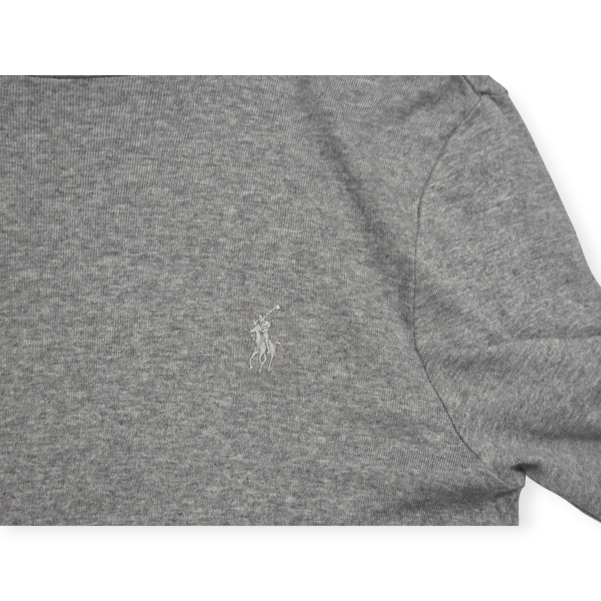 Blusa Ralph Lauren Turtle Neck De Mujer Xl Color Gris