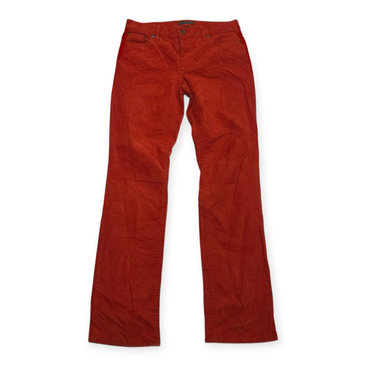 Pantalon Ralph Lauren De Pana Talla 4 Color Rojo De Mujer (Usado)