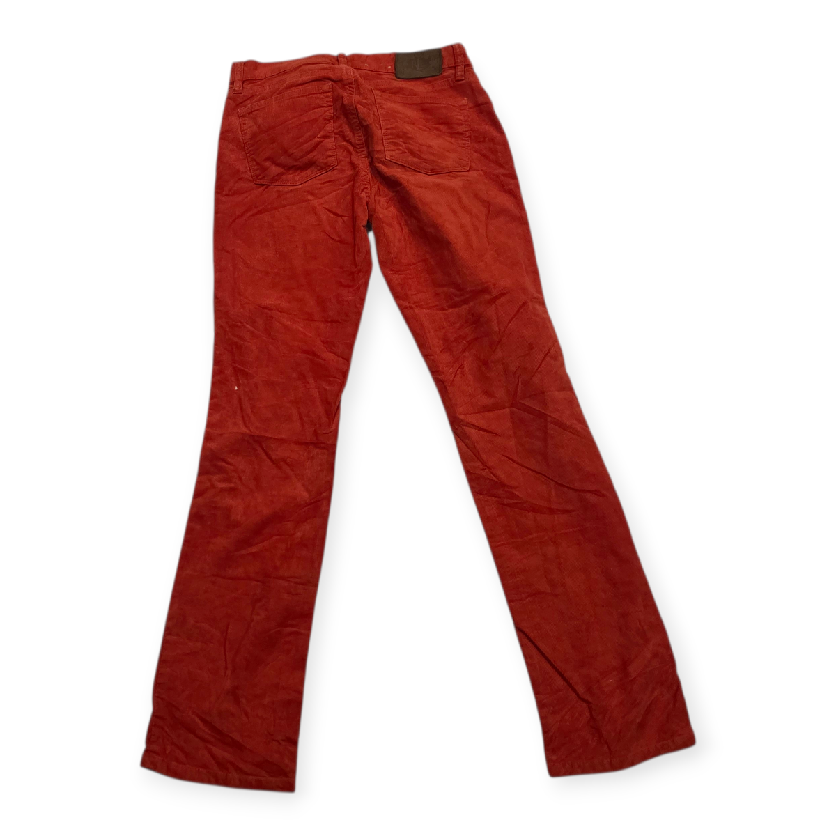 Pantalon Ralph Lauren De Pana Talla 4 Color Rojo De Mujer (Usado)