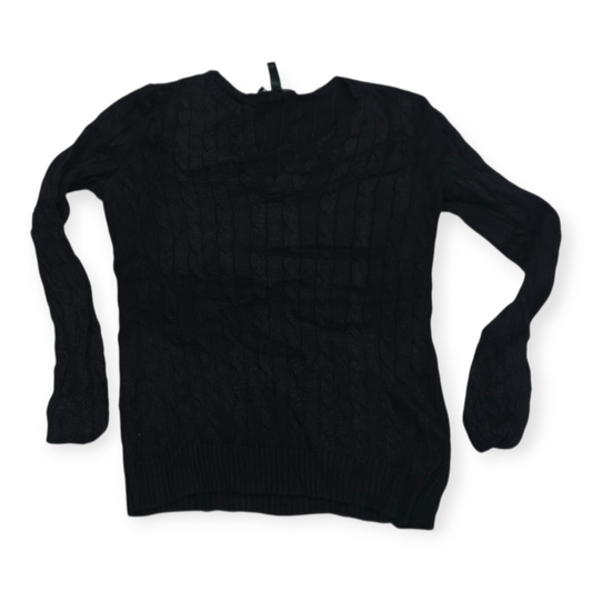 Sueter Ralph Lauren De Viscose Chico S Color Negro De Mujer (Usado)