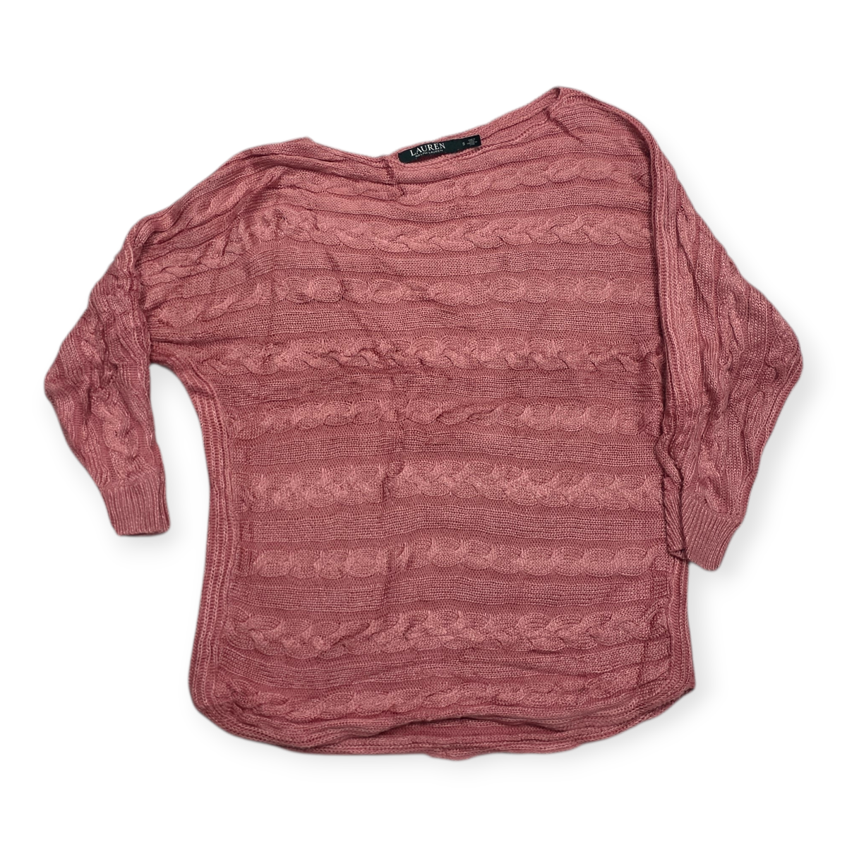 Sueter Ralph Lauren De Mujer Chico S Color Rosa De Viscose (Usado)