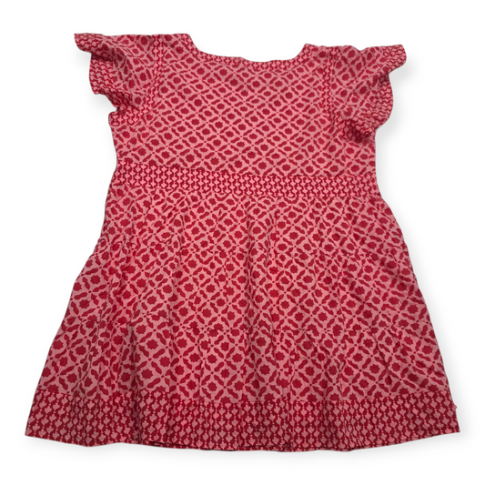 Vestido Vineyard Vines De Mujer Talla 2x Rosa Con Rojo