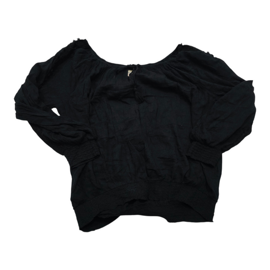 Blusa Campesina Ralph Lauren Denim And Supply Grande L Negro