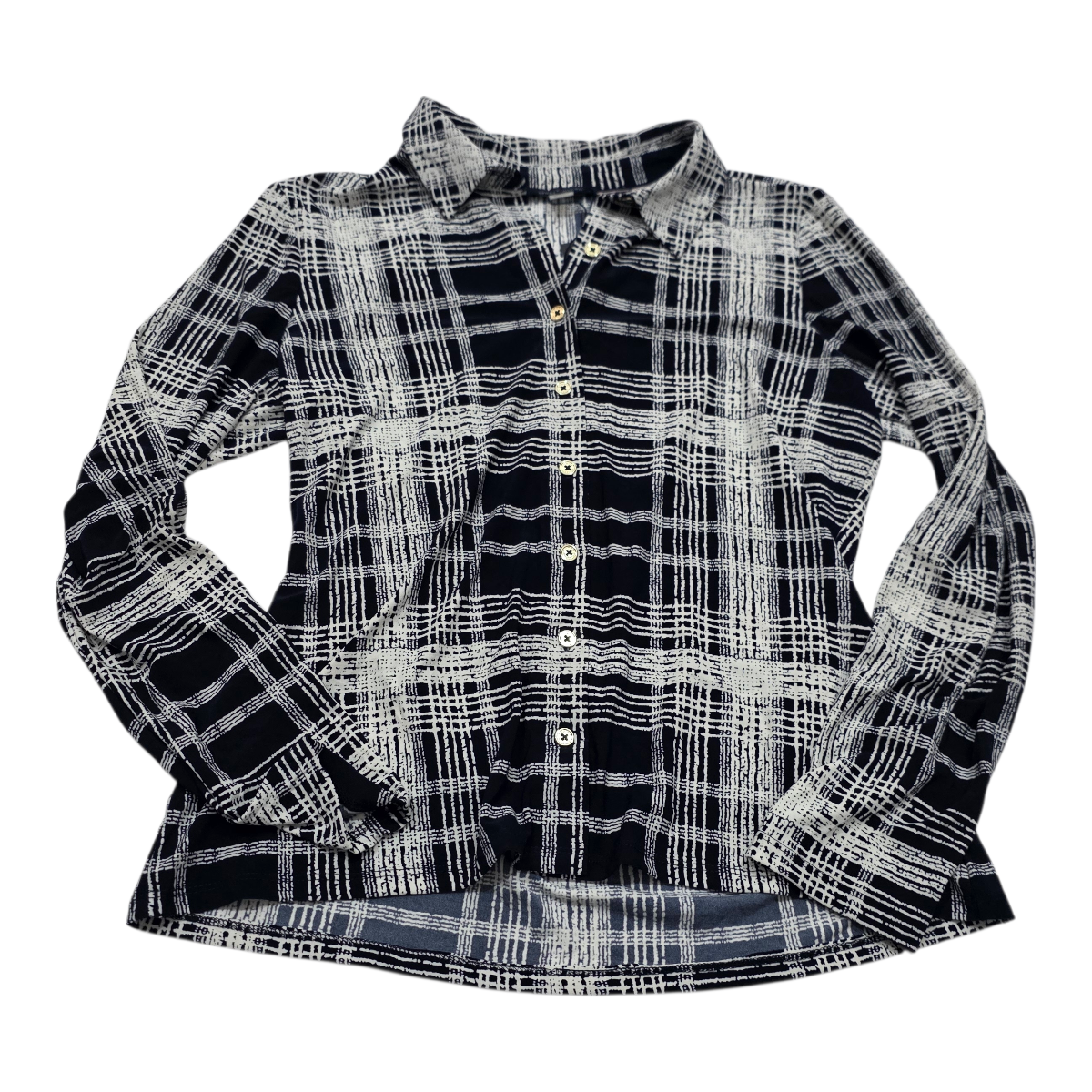 Blusa Tommy Hilfiger Chico S Azul Y Blanco