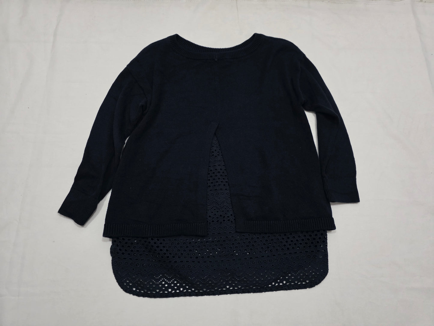 Blusa Armani Exchange Xs Azul Marino Manga Larga De Mujer
