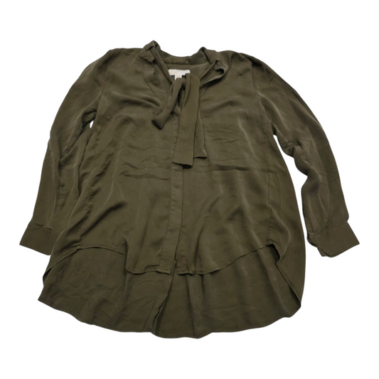 Blusa Michael Kors De Mujer Manga Larga Mediana Verde Opaco