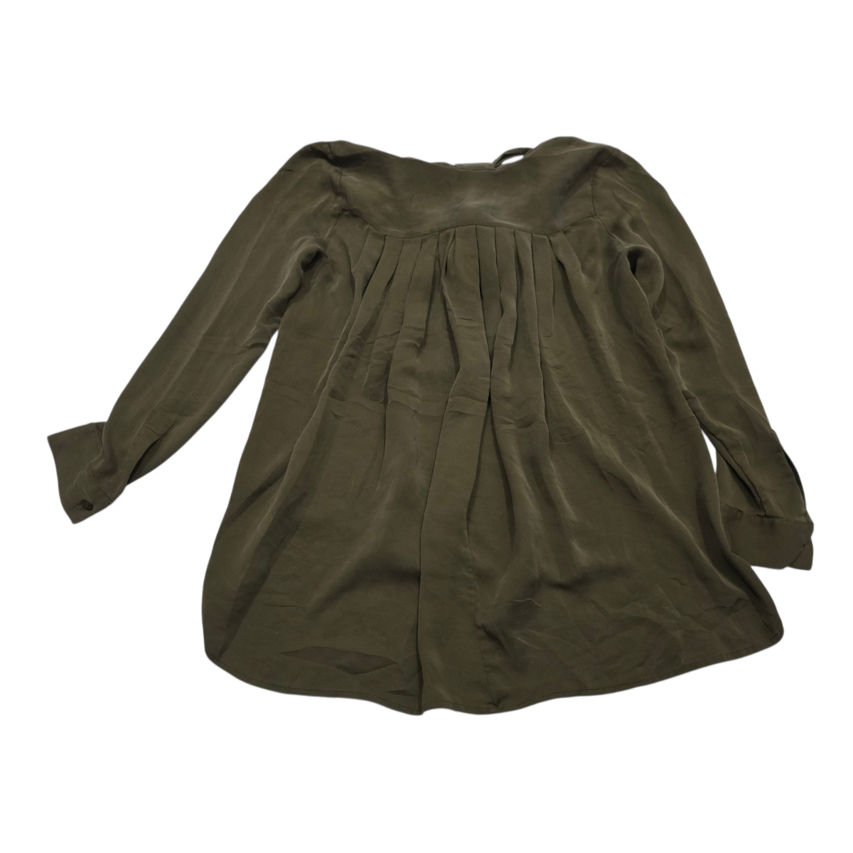 Blusa Michael Kors De Mujer Manga Larga Mediana Verde Opaco