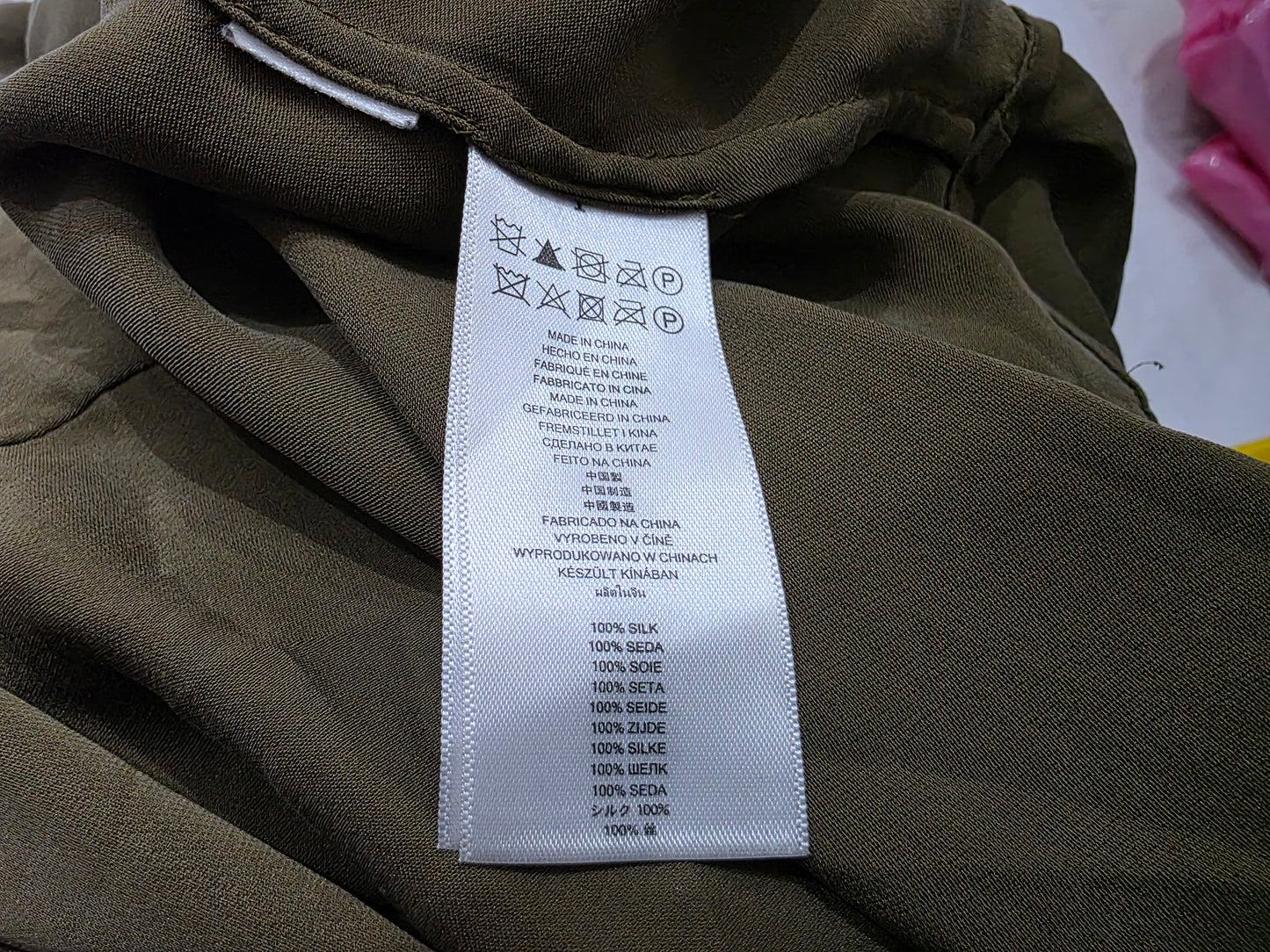 Blusa Michael Kors De Mujer Manga Larga Mediana Verde Opaco