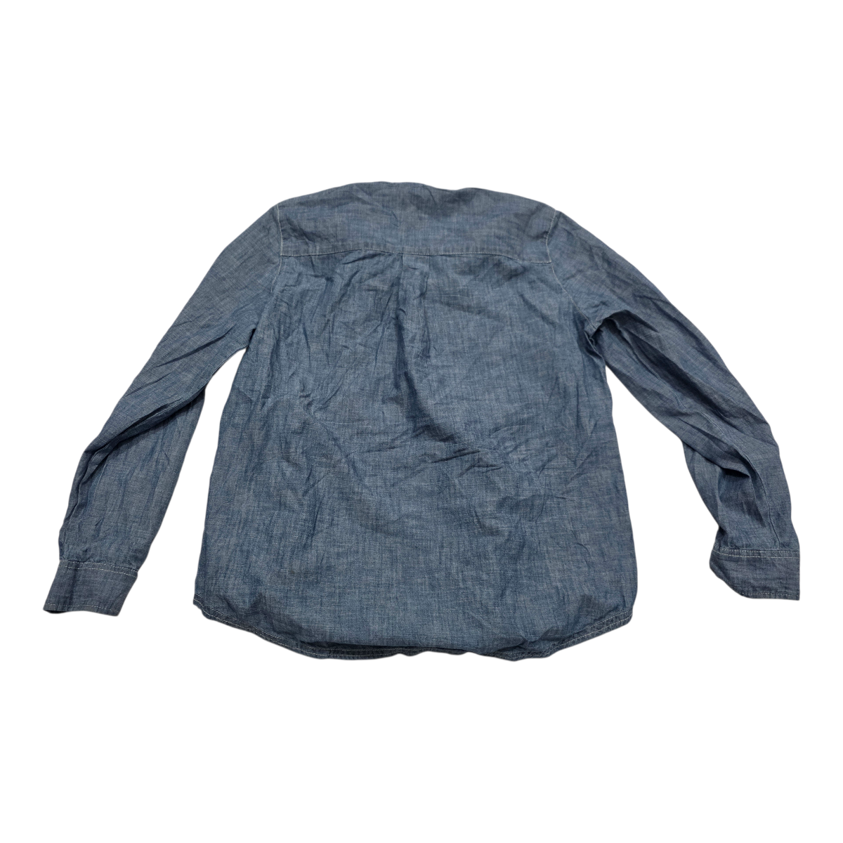 Blusa Tommy Hilfiger De Mezclilla Con Cordones Grande L