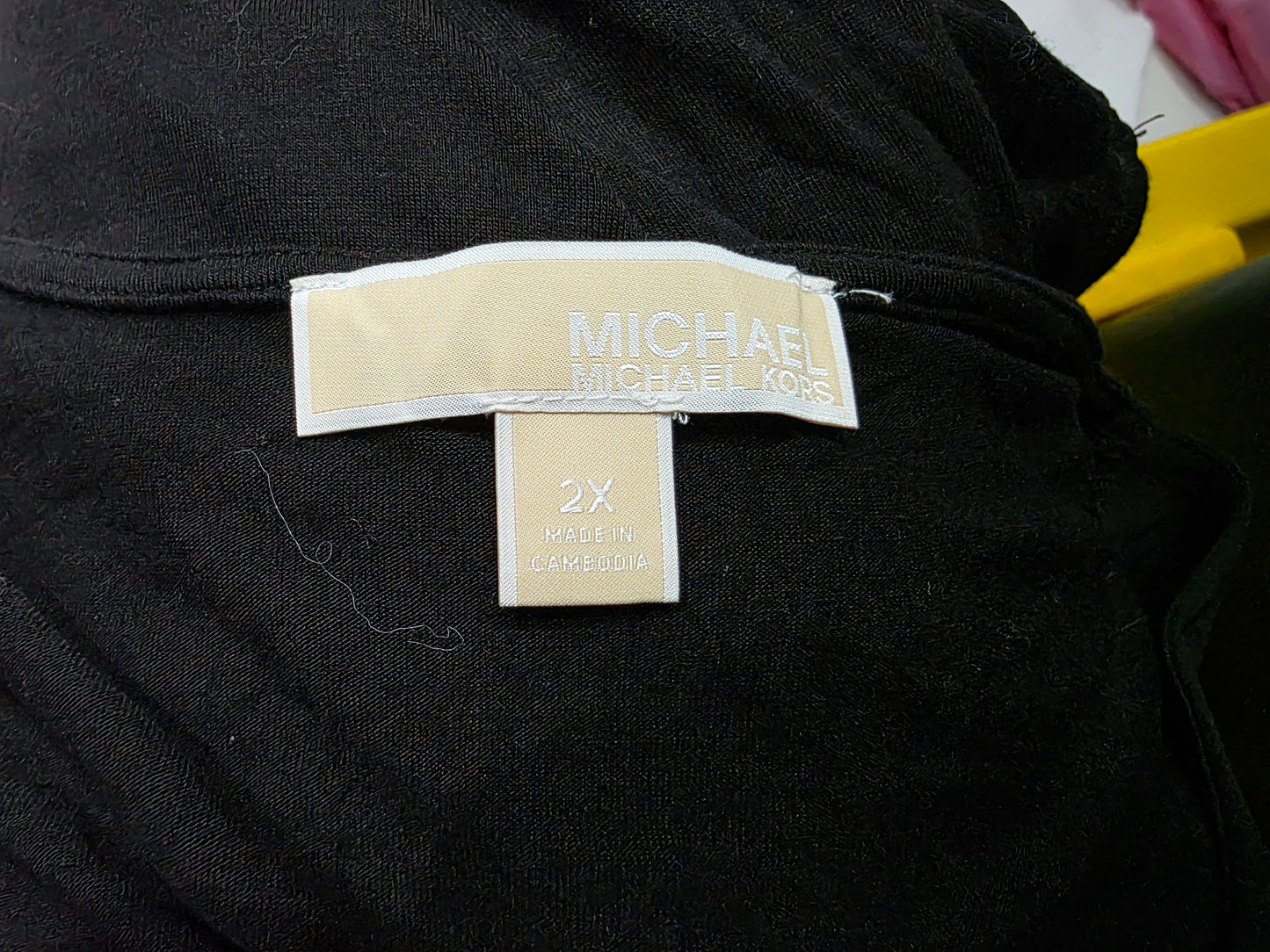 Blusa Michael Kors De Mujer Color Negro Sin Mangas Talla 2x