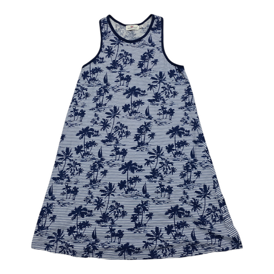 Vestido Vineyard Vines sin mangas floreada azul